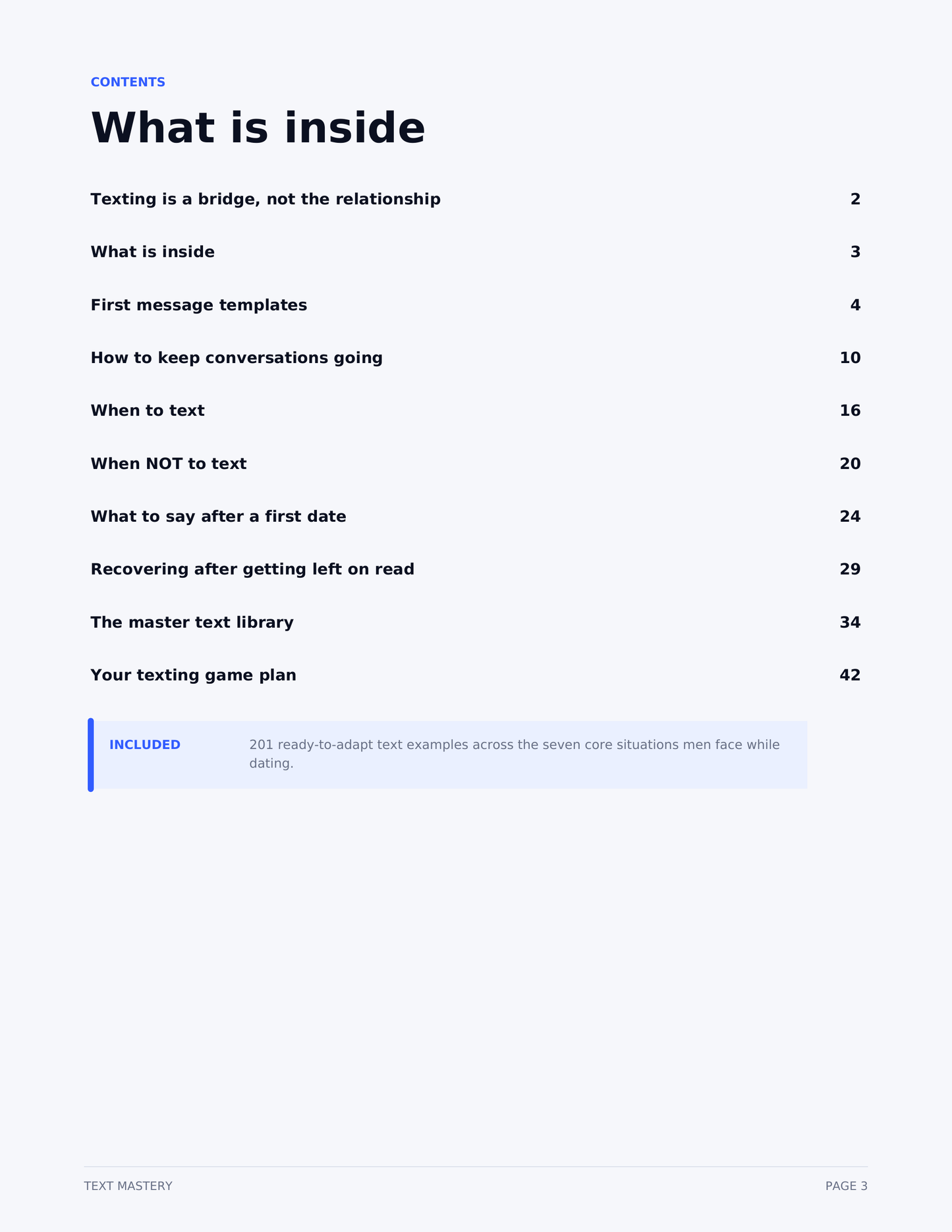 Text Mastery